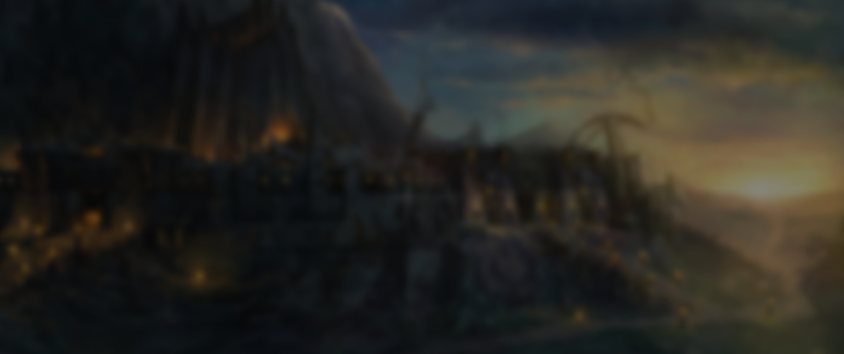 Serenity features background with epic fantasy landscape